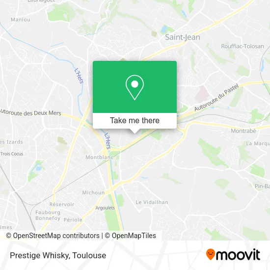 Prestige Whisky map