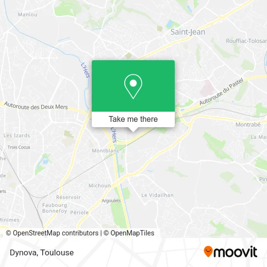 Dynova map