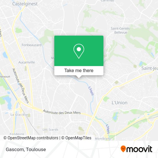 Gascom map