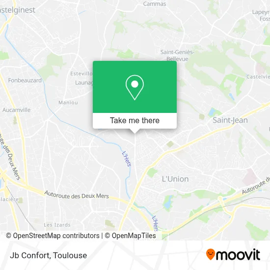 Jb Confort map
