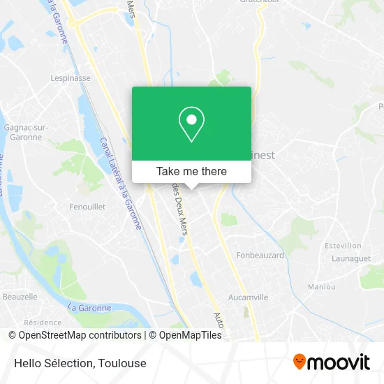 Hello Sélection map