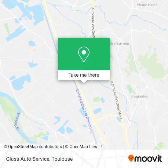 Glass Auto Service map
