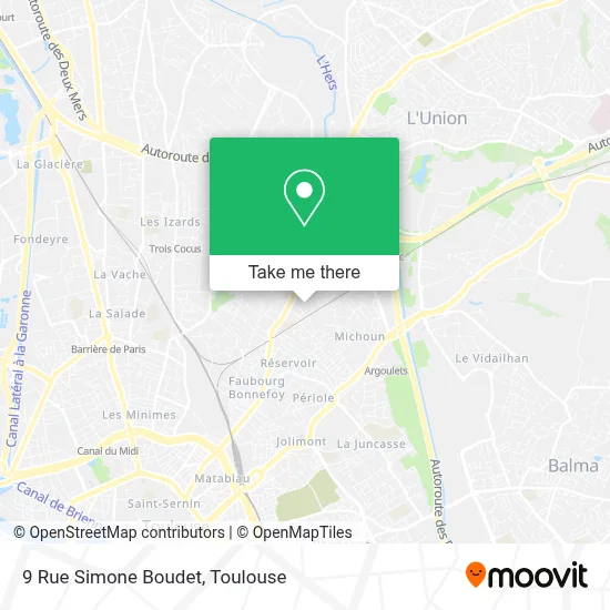 9 Rue Simone Boudet map