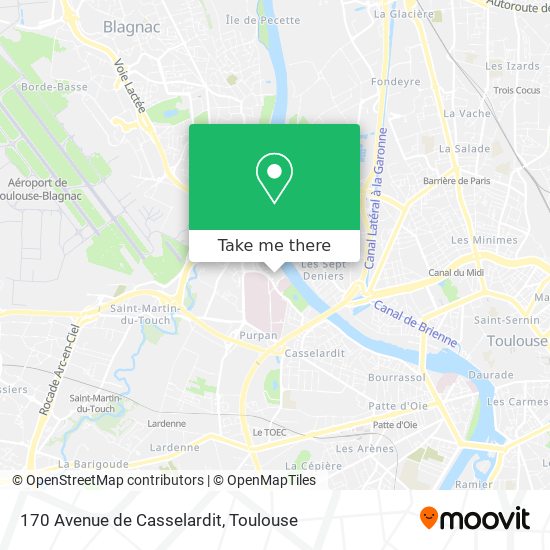 170 Avenue de Casselardit map