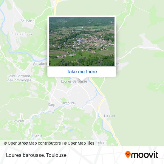 Loures barousse map