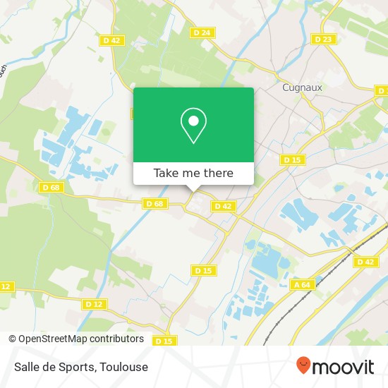 Salle de Sports map