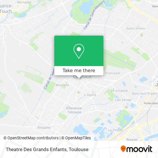 Theatre Des Grands Enfants map