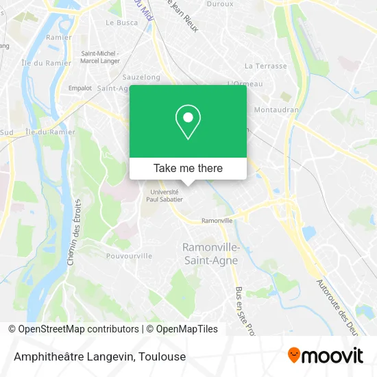 Amphitheâtre Langevin map