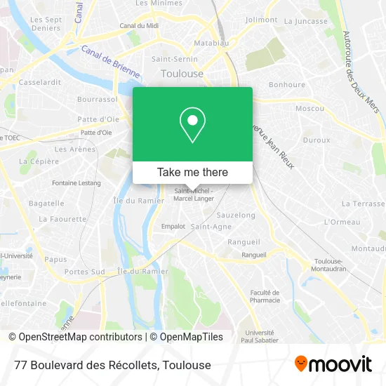 77 Boulevard des Récollets map