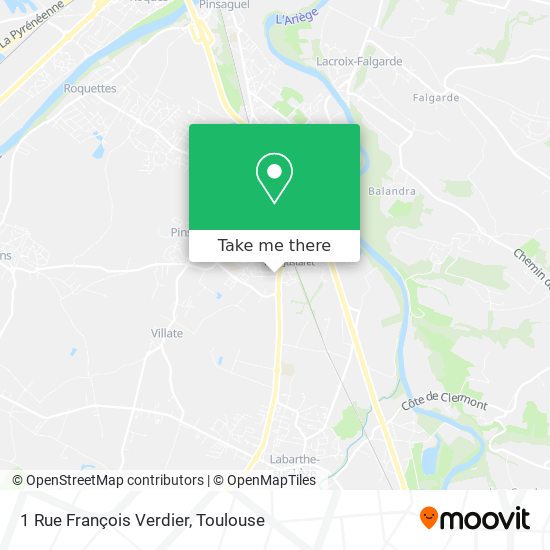 1 Rue François Verdier map