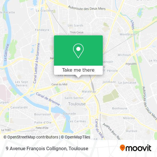 9 Avenue François Collignon map