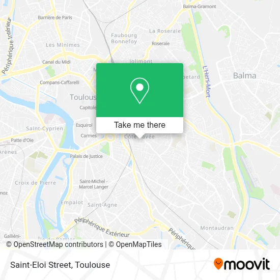 Rue Saint-Eloi map