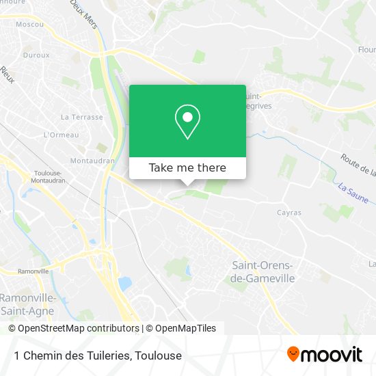 1 Chemin des Tuileries map