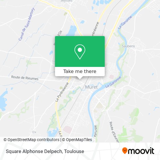 Square Alphonse Delpech map
