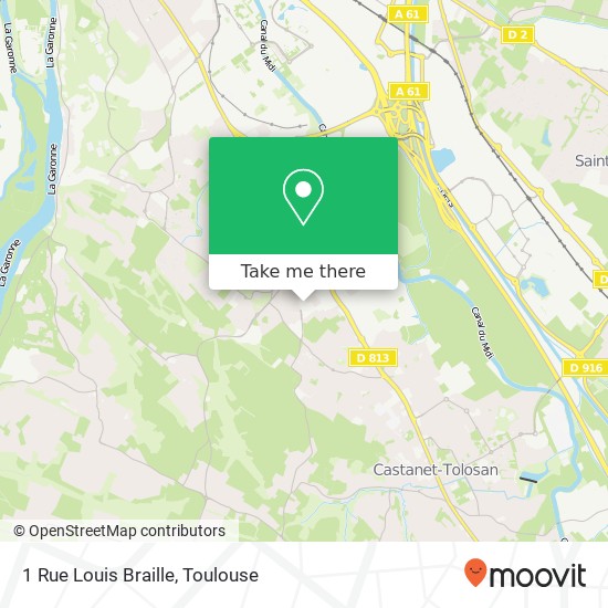 1 Rue Louis Braille map