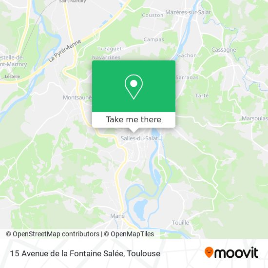 15 Avenue de la Fontaine Salée map
