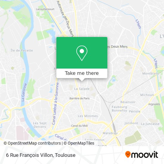 6 Rue François Villon map