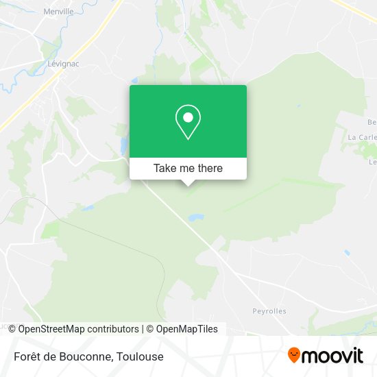 Forêt de Bouconne map