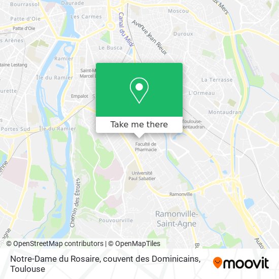 Notre-Dame du Rosaire, couvent des Dominicains map