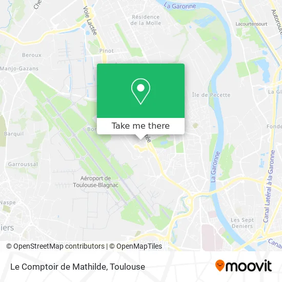 Le Comptoir de Mathilde map