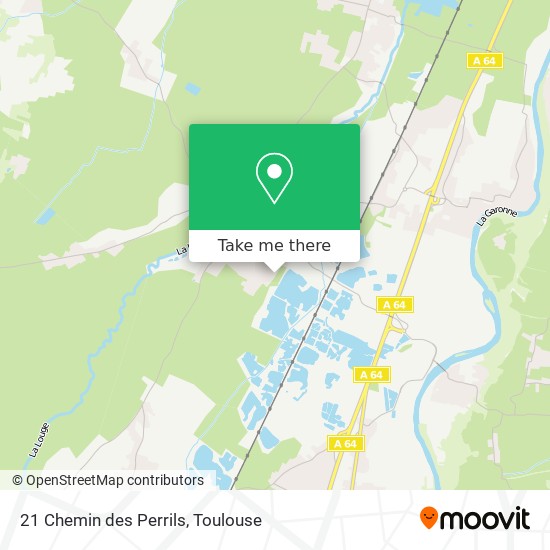 21 Chemin des Perrils map