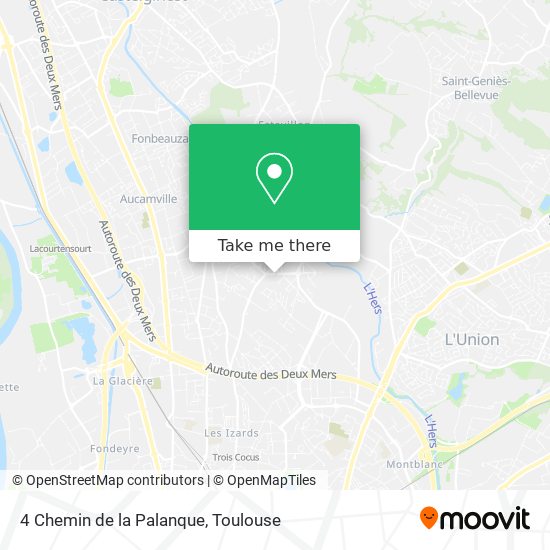 4 Chemin de la Palanque map