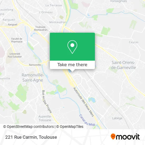 221 Rue Carmin map