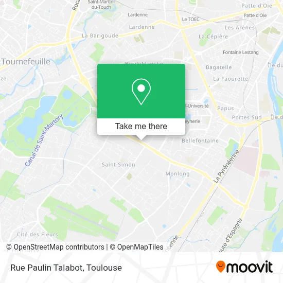 Rue Paulin Talabot map