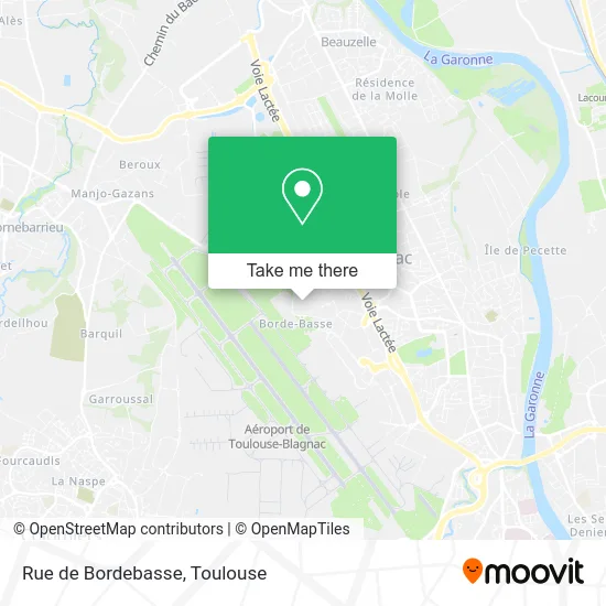 Rue de Bordebasse map