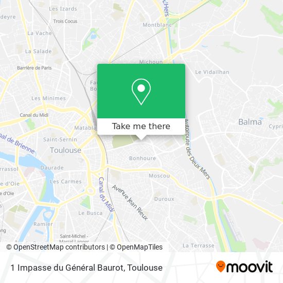 1 Impasse du Général Baurot map