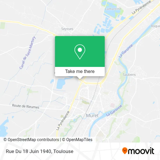 Rue Du 18 Juin 1940 map