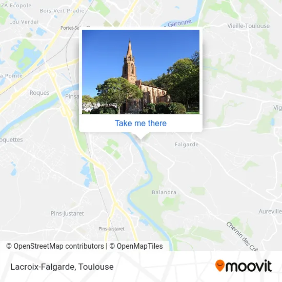 Lacroix-Falgarde map