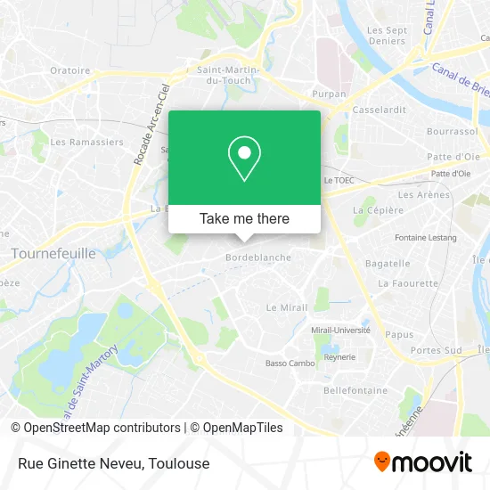 Rue Ginette Neveu map