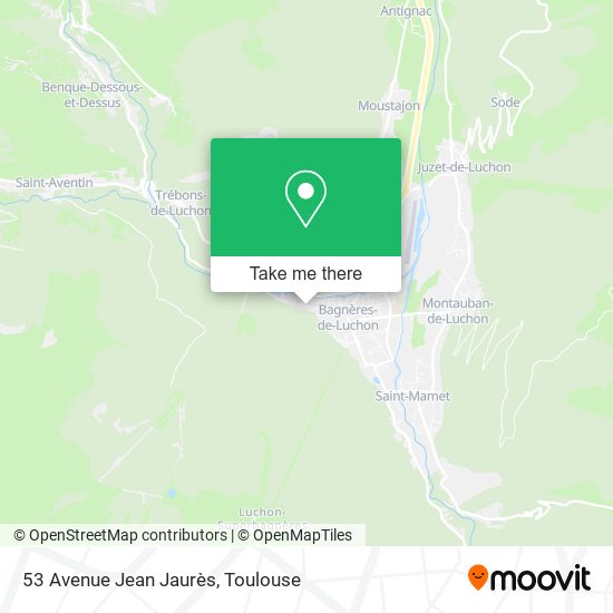 53 Avenue Jean Jaurès map