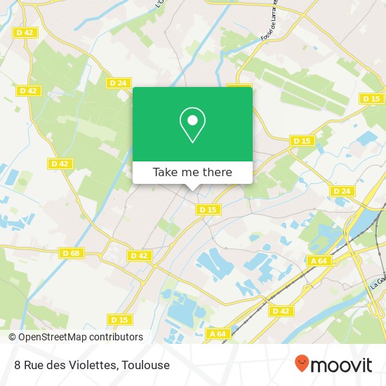 8 Rue des Violettes map