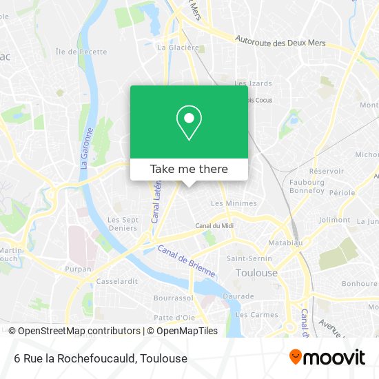 6 Rue la Rochefoucauld map