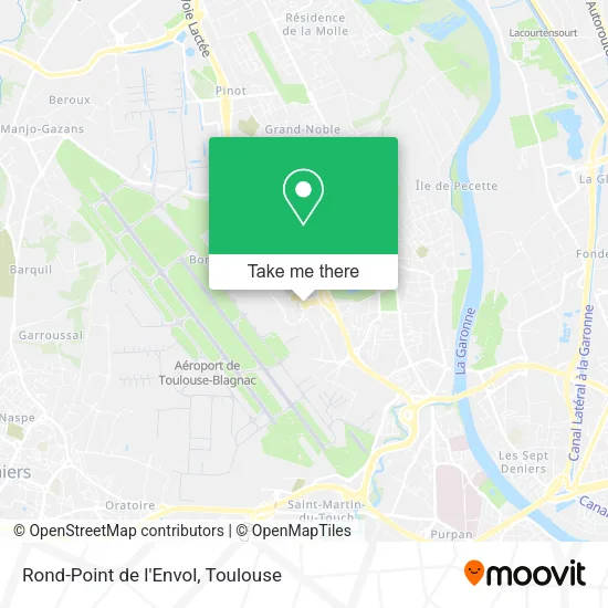 Rond-Point de l'Envol map