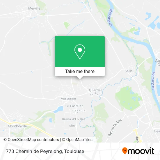 773 Chemin de Peyrelong map