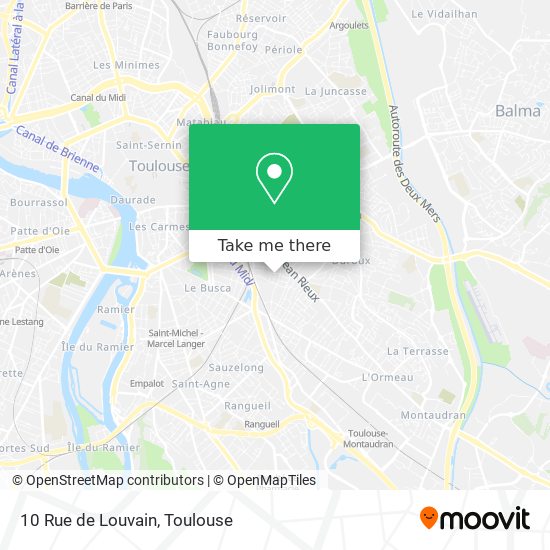 10 Rue de Louvain map