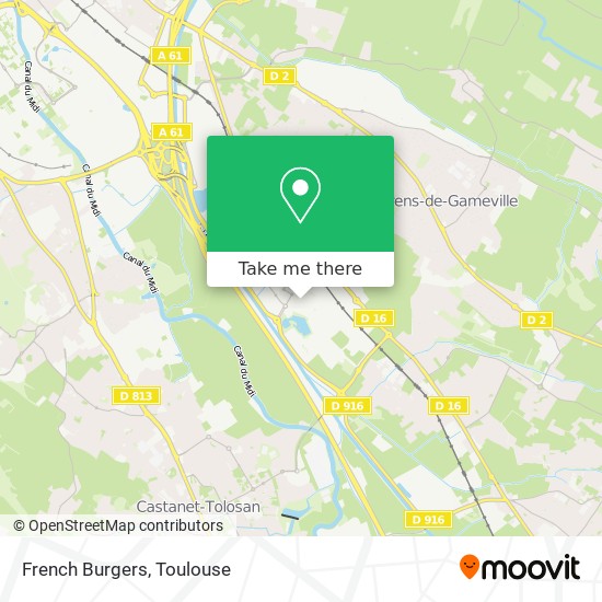 Mapa French Burgers