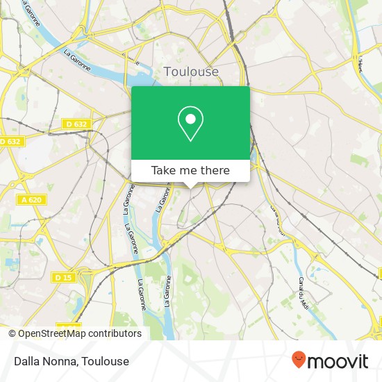 Dalla Nonna, 118 Rue du Férétra 31400 Toulouse map