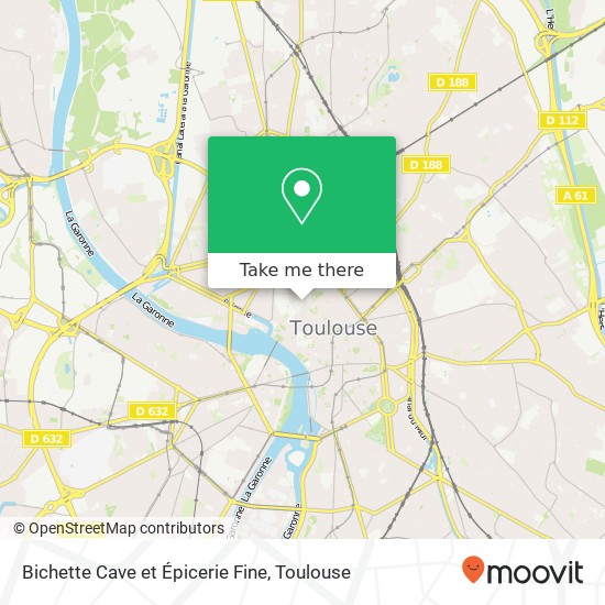 Bichette Cave et Épicerie Fine, 2 Rue des Salenques 31000 Toulouse map