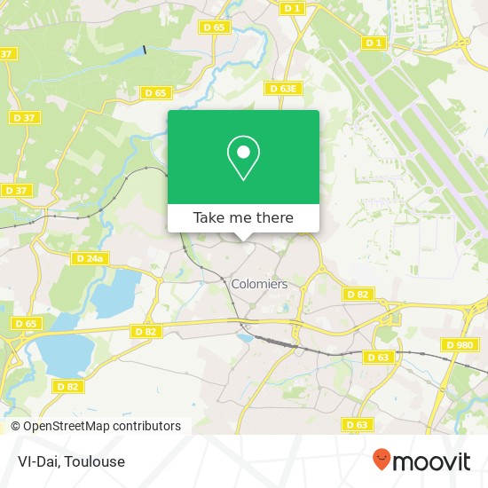 Mapa VI-Dai, 10 Chemin du Maouré 31770 Colomiers