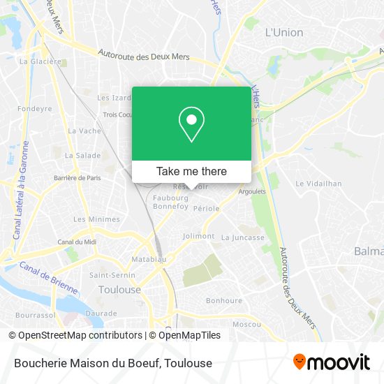 Boucherie Maison du Boeuf map