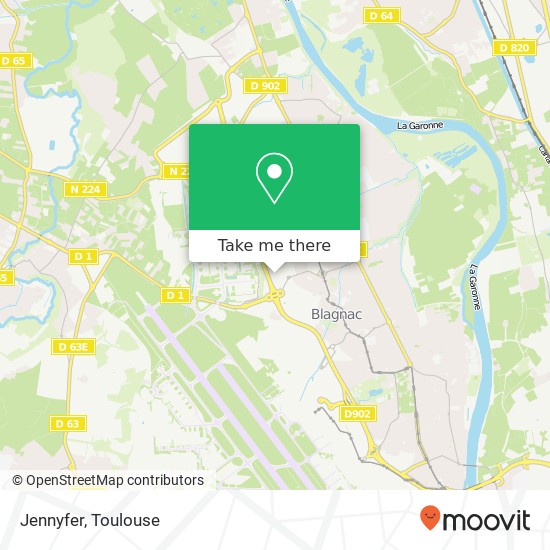 Jennyfer, 2 Rue Gustave Flaubert 31700 Blagnac map