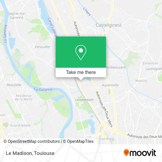 Le Madison map