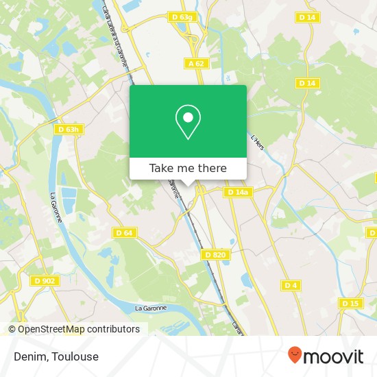 Denim, 31150 Fenouillet map