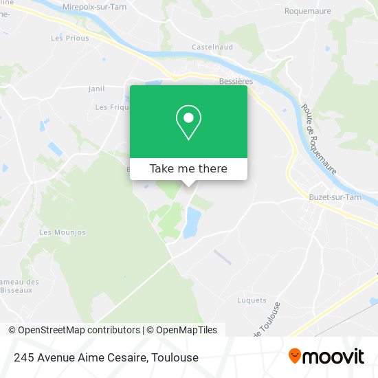 245 Avenue Aime Cesaire map