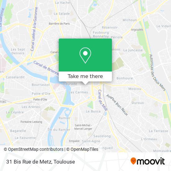 31 Bis Rue de Metz map