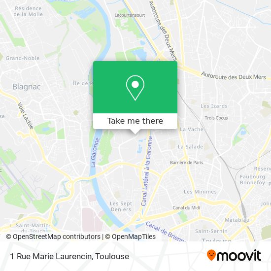 1 Rue Marie Laurencin map
